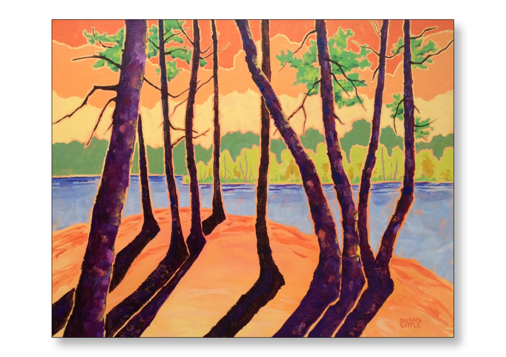 'Eramosa River, Rockwood On.' $300.00 on gallery wrapped canvas 20"x16"